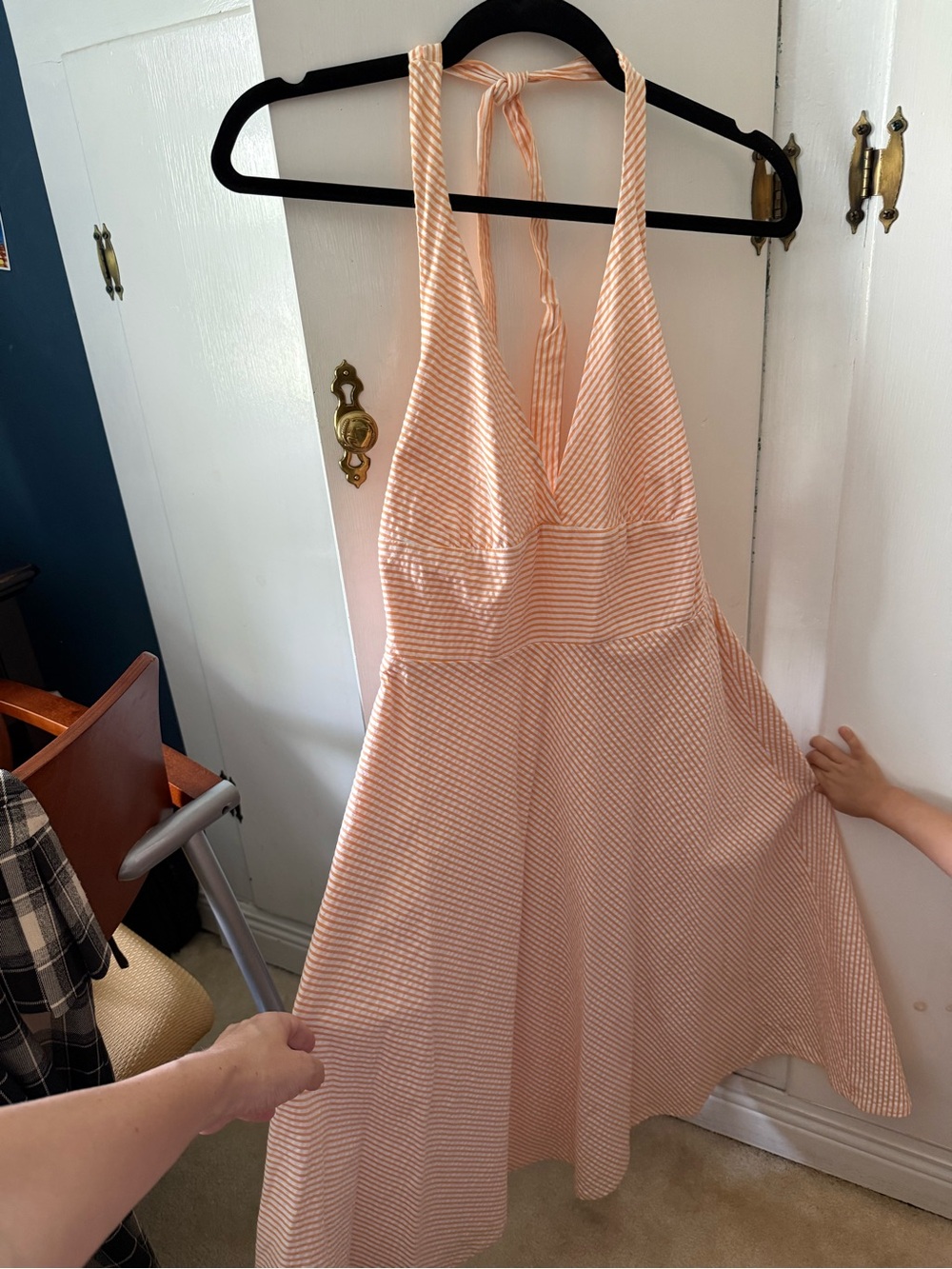UT Vols Seer Sucker Sundress Tailgate Dress